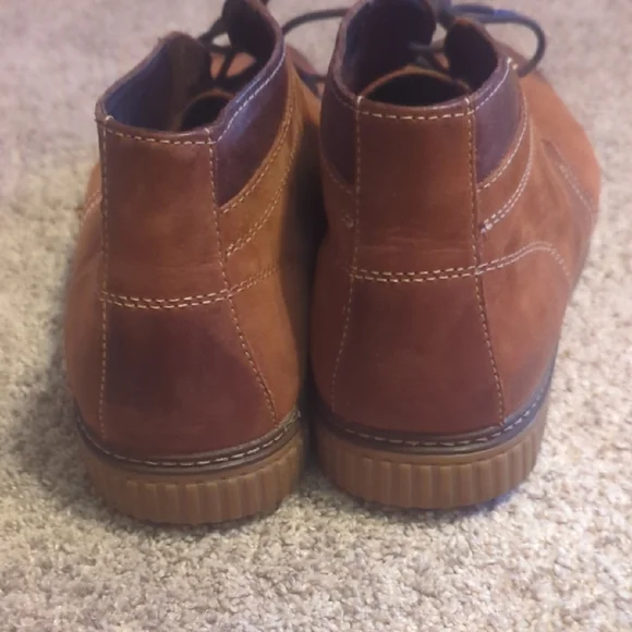 Johnston & Murphy Tan Leather Chukka Boots - Picture 7 of 7